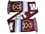 West Ham United Authentic EPL Crest Scarf