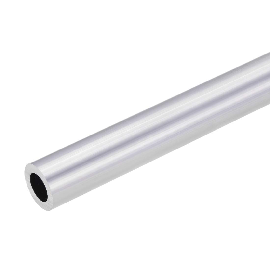 sourcing map 6063 Aluminum Round Tube, 21mm OD 13mm Inner Dia 300mm Length Seamless Straight Tubing