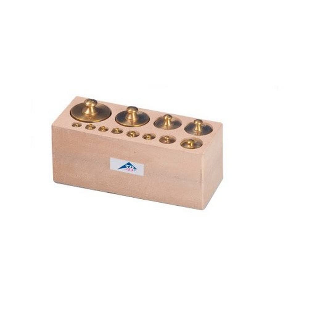 3B Scientific U29576 Set of Weight, 1g to 500g