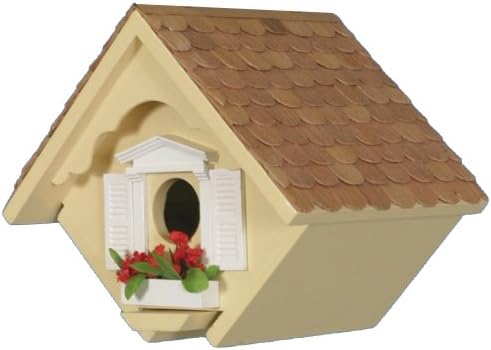 Home Bazaar Hand Made Little Wren Yellow Bird House Bird Friendly Home Decor Buy Online At Best Price In Uae Amazon Ae