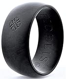 FIDELIS nv Silicone Wedding Ring for Men and Women.Safe Silicone Ring.Rubber Ring Active Lifestyle