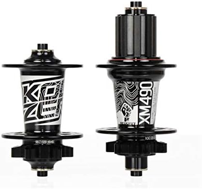 KOOZER 15 * 100MM 12 * 142MM HA02N/HA04N 72HD Hub CNC Aluminum 2+4 Bearing 32H Front&Rear MTB/Road