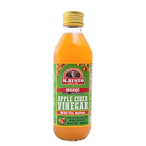 M. Busto – Biologische Ciderazijn (verpakking van 6 flessen x 500 ml elk) Organic Applecider Vinegar- uit Asturië…