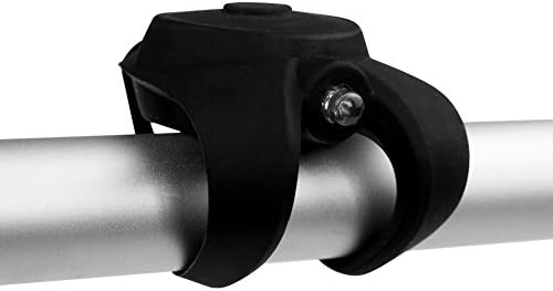 Bike Light Front and Rear Silicone LED Bicycle Light Buggy Light Warning Light Safty Light Scooter Light Bag Light Dog Light Cycling Light Headlight (Black)