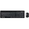 Amazon Basics Wireless Computer Keyboard and Mouse Combo – Quiet and Compact – US Layout (QWERTY)
