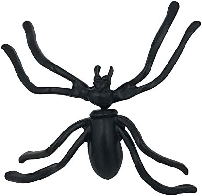 FEFE Spider Earrings Halloween Novelty Earrings 1 Pairs Black