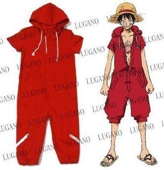 ONE PIECE cosplay costume One Piece Monkey D Luffy, Monkey D Luffy coverall costume size M (japan import)