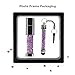 Techkey Jewelry Crystal USB Flash Drive for Girls, with 2 in 1 Anti Dust Plug + Stylus Pen for Touch Screens Set, Photo Frame Gift Packaging, 16GB, Amethyst