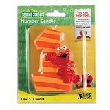 Sesame Street Elmo First Birthday Candle