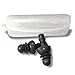 HEAROS Ear Plugs for Musicians - Rock 'N Roll Series, 4 Pair with Free Case