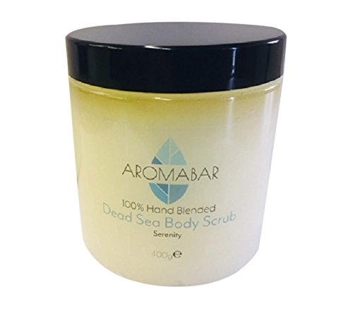 Serenity Dead Sea Body Polish Scrub 300g with Shea Butter 100% Pure & Natural Packed with Minerals and nutrients