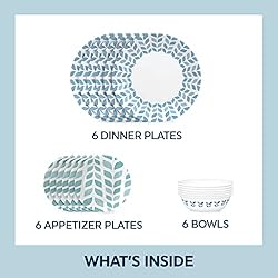 Corelle Global Collection Vitrelle 18-Piece