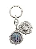 Made In Italy Antique Silver Tone Sliding Rose
