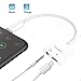 Lightning to 3.5mm Headphone Adapter, Fourcase 3.5 mm Headphone Audio + Charge Lightning Adapter for iPhone X/8/ 8 Plus, iPhone 7/7 Plus and iPhone 6