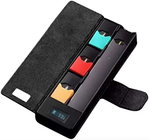FUUL Portable Battery Pack Charging Device - Includes Charging Cable - Device and Pods Not Included (Black)