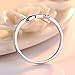 Xelue FF Very Feminine!Womens Silver Elegant Open Leaf Branch Wrap Finger Ring High Polished