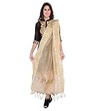 Tussar::Gold Silk Dupatta
