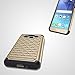 Style4U Galaxy Grand Prime 2016 Case, Galaxy J2 Prime Case, Studded Rhinestone Crystal Bling Hybrid Armor Case Cover for Samsung Galaxy Grand Prime 2016 / Galaxy J2 Prime with 1 Stylus [Gold/Black]