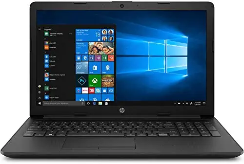 HP 15 Athlon Dual Core 15.6 inch Laptop (4 GB/1 TB HDD/Windows 10 Home/Jet Black/1.7 kg/with MS Office) 15-db1066AU
