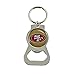Aminco NFL San Francisco 49ers Bottle Opener Keychain