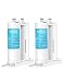 AQUACREST Replacement Refrigerator Water Filter, Compatible with PureSource2, FC100, 9916, 469916 (Pack of 2) primary