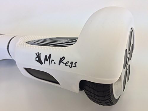 Silicone Case for Self-Balancing Scooter 6.5 inch Scratch Protector for Hoverboard (white)