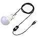 Onite LED Light for Camping, Children Bed Lamp, Portable LED Bulb, Emergency Light, Comes with 8ft USB Cable and Dimmer Switch (Warm White)