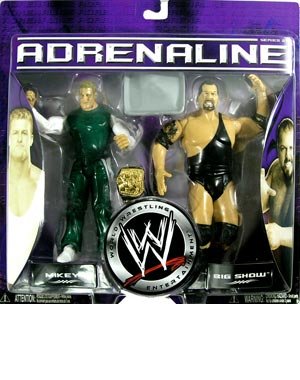 WWE Jakks Pacific Wrestling Adrenaline Series 21 Action Figure 2-Pack Mikey (Spirit Squad) Vs. The Big Show