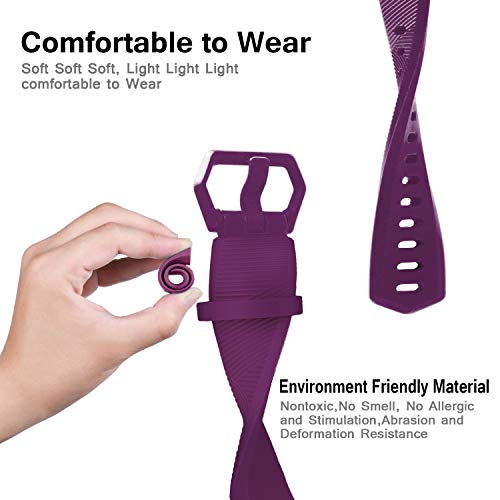 2 Welltin+Compatible+Silicone+Replacement+Wristband