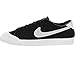 Nike Mens Zoom All Court CK QS Black/White Skateboarding Shoes