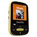 SanDisk 8GB Clip Sport MP3 Player, Yellow - LCD Screen and FM Radio - SDMX24-008G-G46Y
