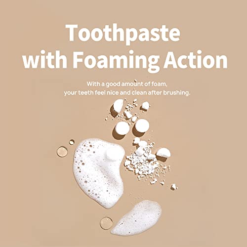 Dr.NOAH Toothpaste Tablets with Fluoride 30 Tablets Tin Travel Can