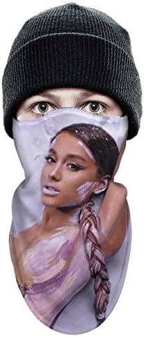 KmTGlory Ariana-Grande-Sweetener-Poster- Face Mask Shields Outdoor Printing Wind-Resistant Face Mask Winter