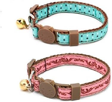 Fantasia Pet Breakaway CAT Collar - 2 PCS Bundle Pack
