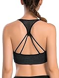 Exerin Racerback Sports Bra for Women Medium