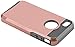 iPhone SE (2016) 5 5s Case, Limecase [NGS Series] Slim Shockproof Case fit for iPhone 5 5s SE Hard Rugged Ultra Protective Back Rubber Cover with Dual Layer Sturdy Impact Protection (Gold+Rose - Gray)