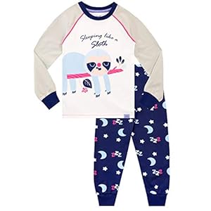 Harry Bear Meisjes Pyjamas Nauwsluitend Fit Luiaard