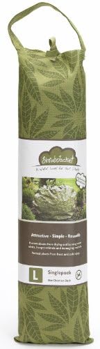 PlumstonePlumstone Shrub Jacket & Season Extender for Winter Protection, Reusable Plant and Bush Cover - Large