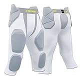 CHAMPRO FPGU7 7 PAD youth and adult GIRDLE FOOTBALL PANTS CP White ADULT SMALL