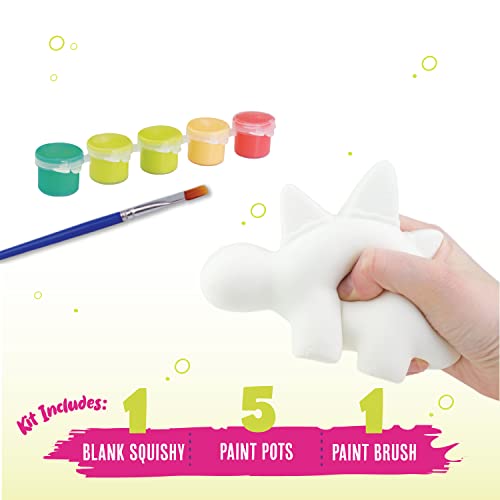 Dinosaur Paint Your Own Squishies Kit. Squishy Painting Kit Slow Rise