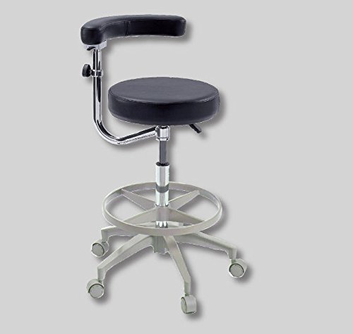 Premium Plus Dental Assistant Stool, 2103-D Blue - Thumbnail 3