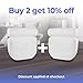 IndulgeMe Luxury Bath Pillow for Tub - Non-Slip Head, Back, Shoulder and Neck Support, Bathtub Spa Pillow with Extra Large Suction Cups, Fits All Bathtub, Hot Tub, Jacuzzi Spas