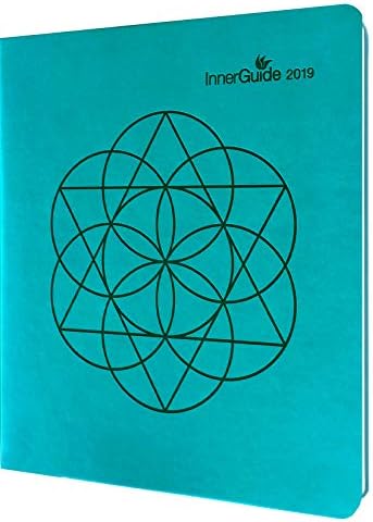 InnerGuide 2019 Goal & Life Planner, Weekly & Monthly Organizer, Appointment Book & Journal, Jan - Dec (Faux Leather Cover)