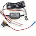 Hardwire Installation Kit + Fuse Tap for Dash Cam,Micro USB Port, Low Voltage Protection(10ft)