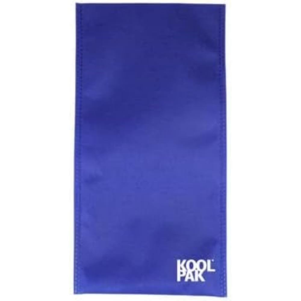 Koolpak Luxury Reusable Hot & Cold Gel Pack Large (12 x 29cm) with Non-Woven Sleeve - Twin Set