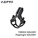 ZTTO Bicycle Bike Light Flashlight Holder Clamp Mount Adapter for Flashlight Adapter for Go Pro Type Mount Interface