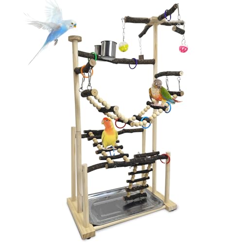 kathson 4-Layer Parrot Playstand
