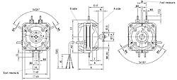 EBM-PAPST M4Q045-DA01-75 Fan Motor 230 V 18W