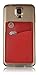CardBuddy Deluxe: Leather Credit Card Holder Stick-On Wallet for iPhone and Android Smartphones (Red)