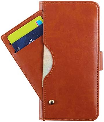 Heromck S9plus Wallet Case Flip Cases for Samsung Galaxy S9 Plus with Kickstand G 9S S9p Cover Galxey S 9 9Plus Protective Skin 6.2 Inch(Brown)